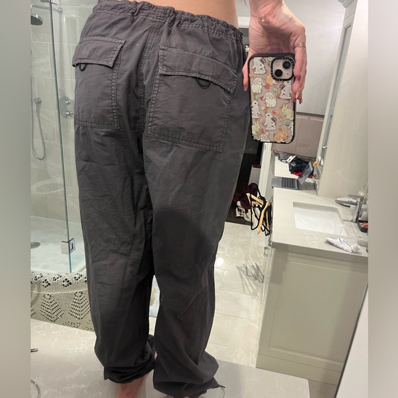 GARAGE gray cargo pants - Picture 2 of 6